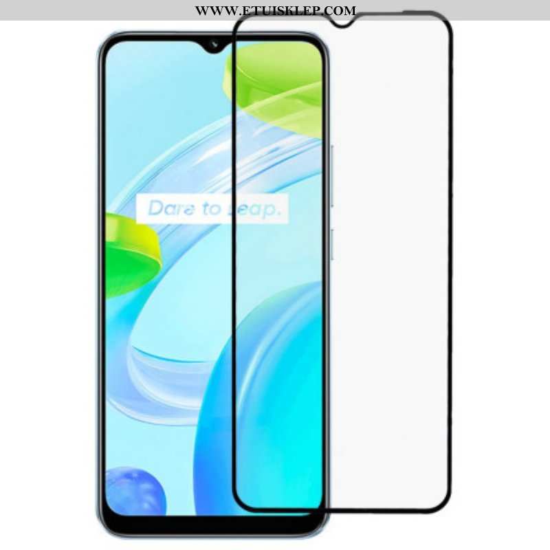 Czarne Szkło Hartowane Contour Do Realme C30